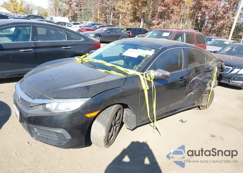 2017 Honda Civic Lx z USA, uszkodzony, nr VIN 2HGFC2F57HH519510